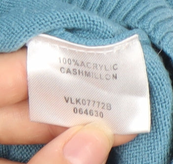 Pure & Natural Blue Women's Jumper Pullover Size 18