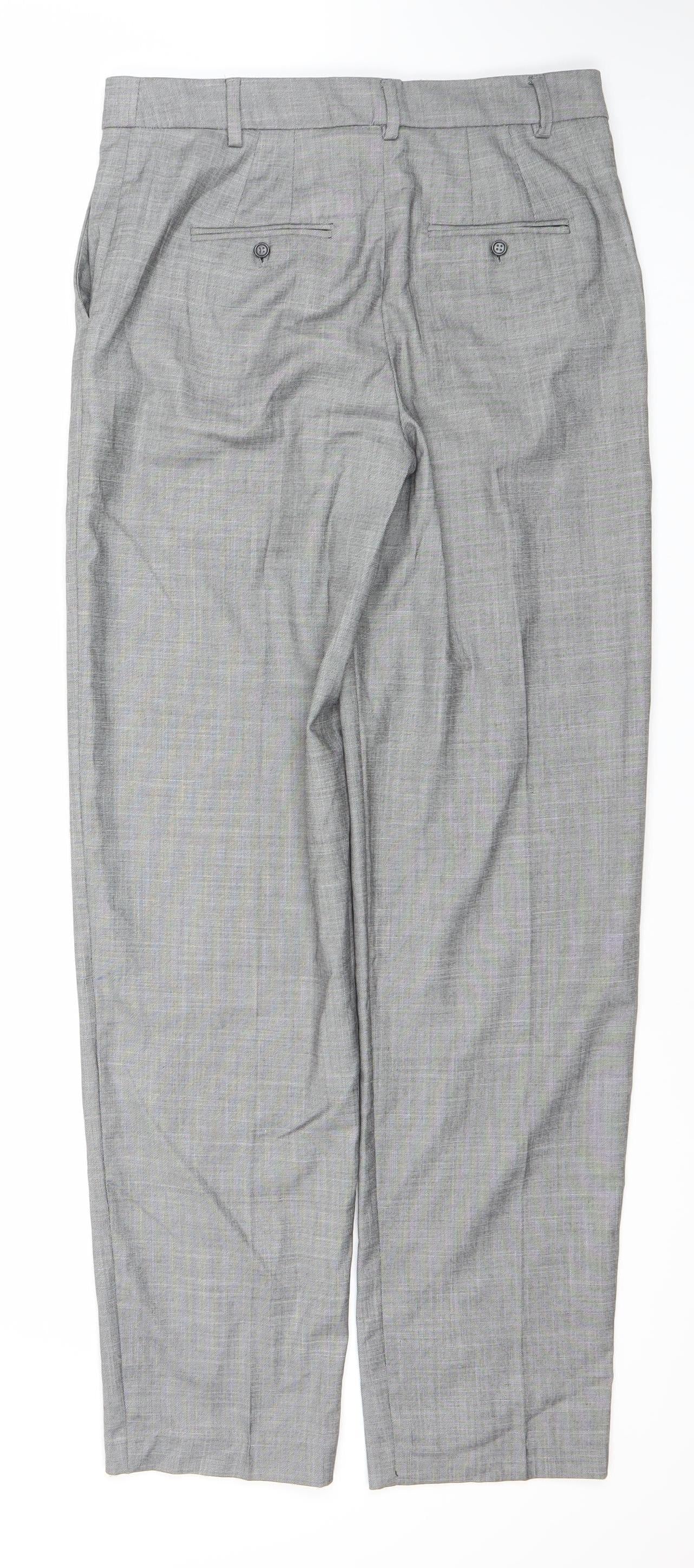 Marks and Spencer Women’s Grey Trousers Size 8