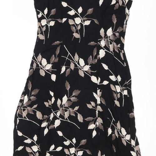 Modern Classics Women's Black Floral Dress Size 16