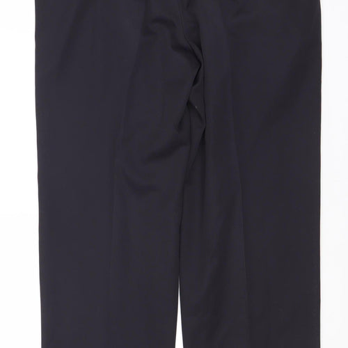 Maine New England Men’s Black Trousers 36S Polyester New