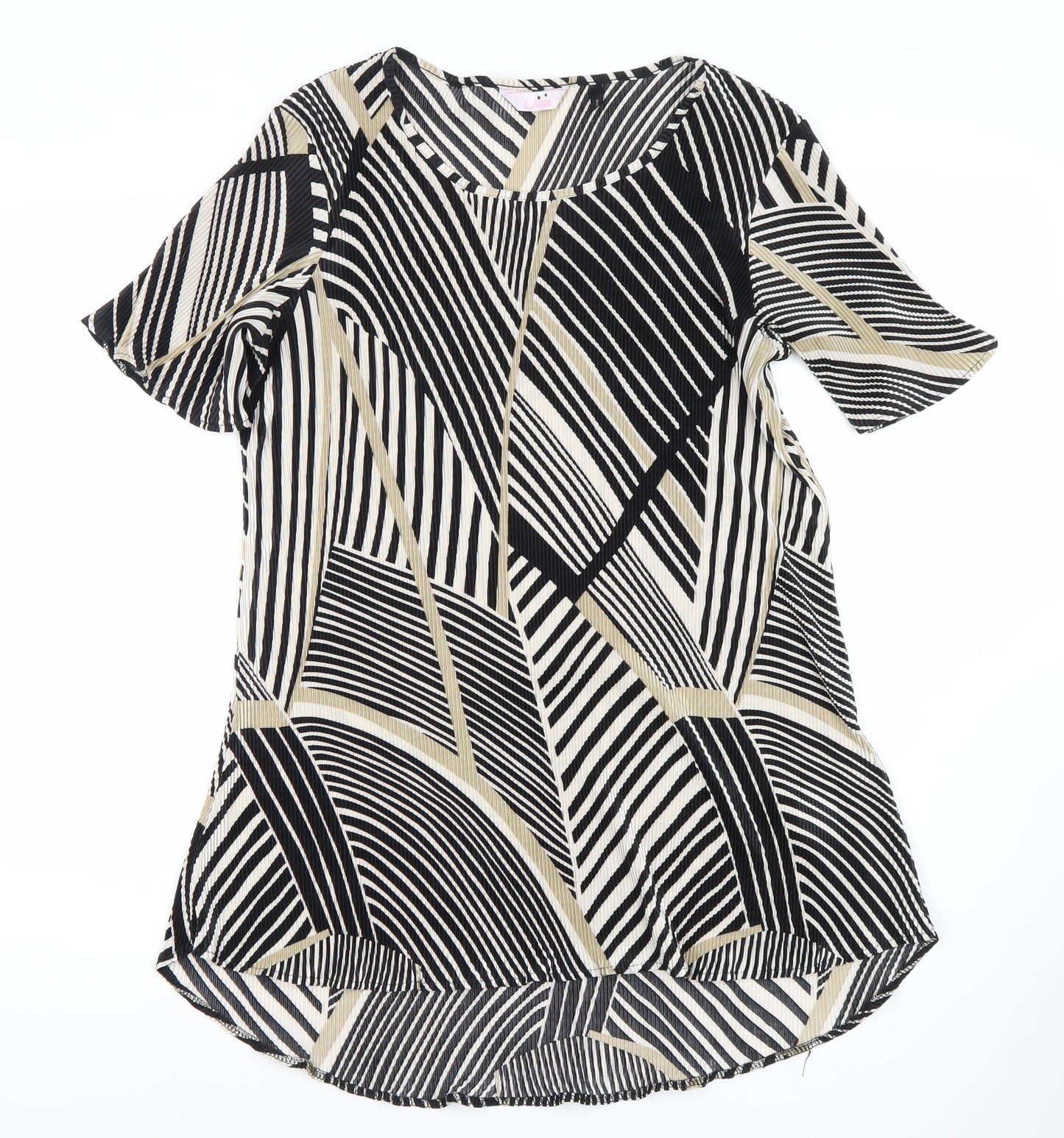 Ulipia Women's Multicoloured Geometric Blouse Size 14