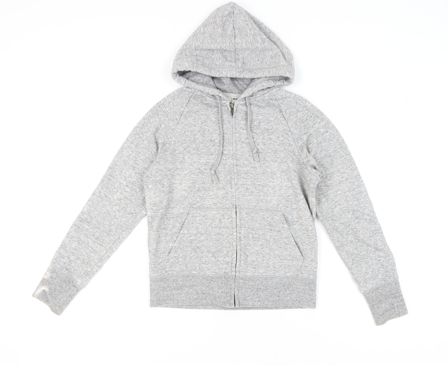 Uniqlo Grey Full Zip Hoodie Unisex Size S