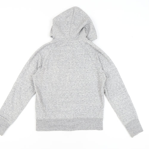 Uniqlo Grey Full Zip Hoodie Unisex Size S