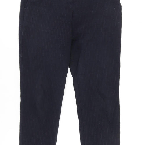 Jigsaw Women's Blue Trousers, Size 10, Cotton Blend