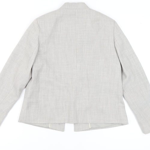Eastex Women's Grey Suit Jacket Size 12