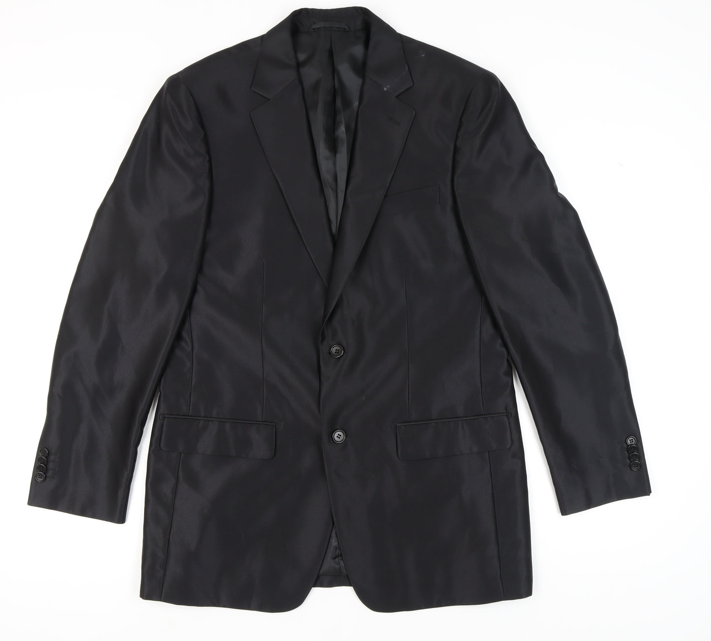 Pierre Cardin Men's Black Blazer, Size 40, Regular Fit