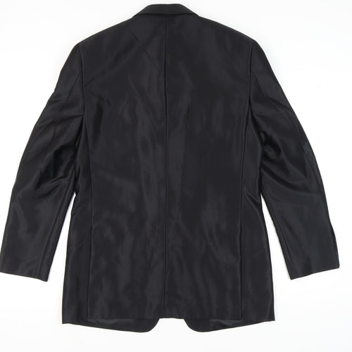 Pierre Cardin Men's Black Blazer, Size 40, Regular Fit