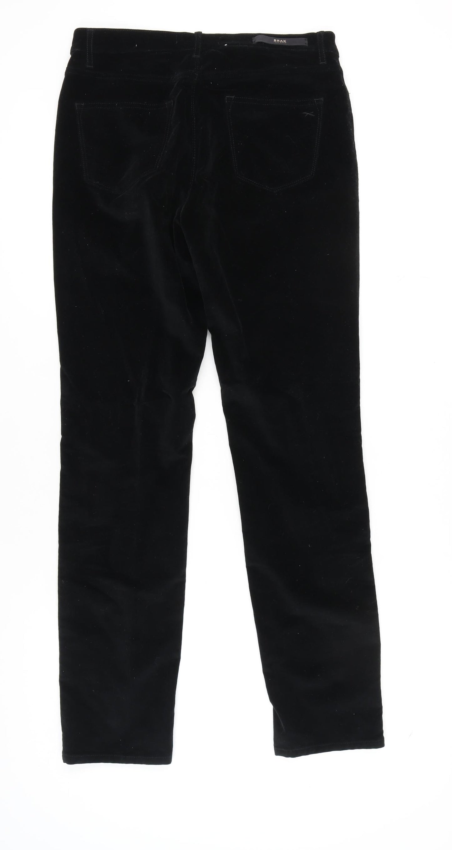 Brax Women's Black Trousers Size 12 Stylish New