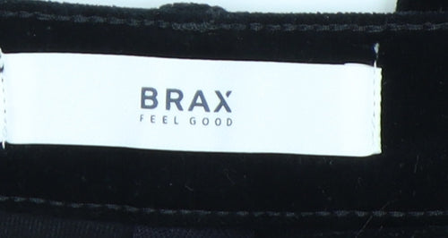 Brax Women's Black Trousers Size 12 Stylish New