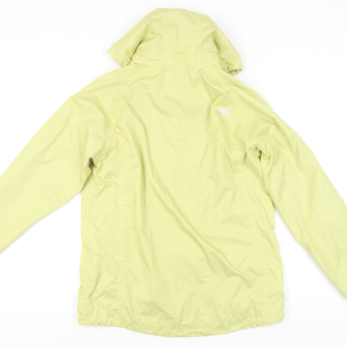 Trespass Women's Yellow Rain Coat Jacket M Waterproof