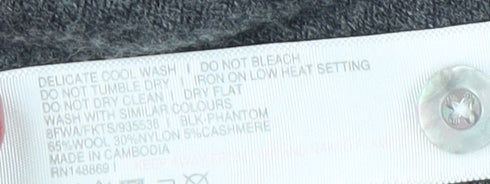 Fat Face Women's Grey Cardigan UK 16 V-Neck