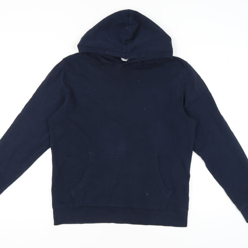 Jack & Jones Men’s Blue Hoodie, Size M, Pullover Style