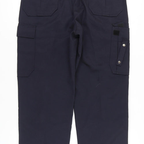 Park Coats Men's Blue Cargo Trousers Size 34