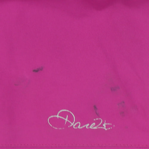 Dare 2b Girls Pink Hooded Waterproof Jacket Size 5-6