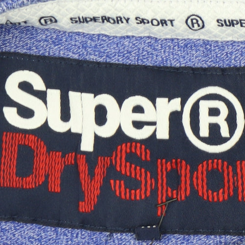 SuperDry Men's Blue Graphic Print T-Shirt Medium
