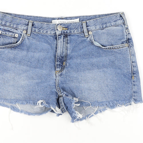 & Other Stories Women’s Blue Denim Cut-Off Shorts Size 11