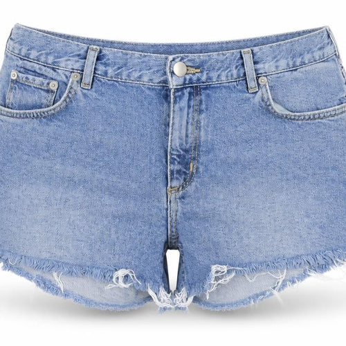 & Other Stories Women’s Blue Denim Cut-Off Shorts Size 11