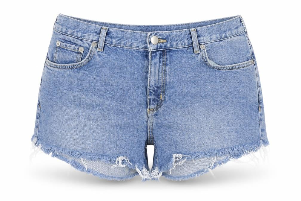 & Other Stories Women’s Blue Denim Cut-Off Shorts Size 11