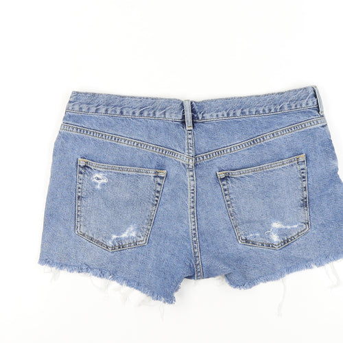 & Other Stories Women’s Blue Denim Cut-Off Shorts Size 11