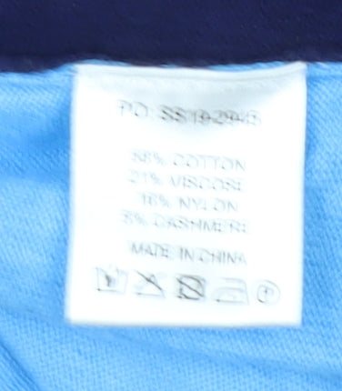 Hush Women's Multicoloured V-Neck Pullover Jumper XL