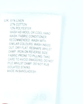 White Stuff Women's Blue Cardigan UK 8, Button Accents