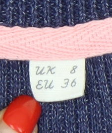 White Stuff Women's Blue Cardigan UK 8, Button Accents