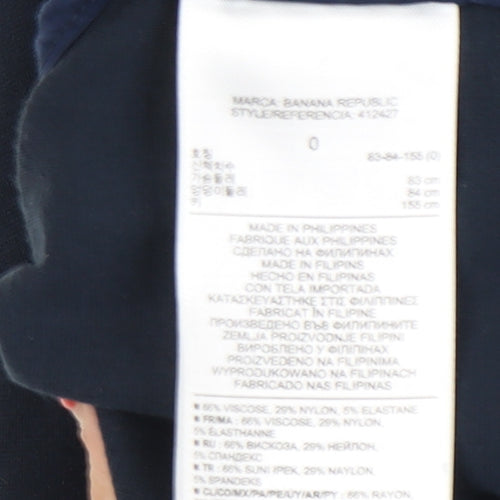 Banana Republic Women's Blue XS Sheath Dress