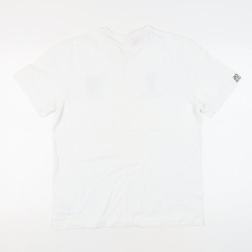 FIFA England Men's White T-Shirt M World Cup 2018