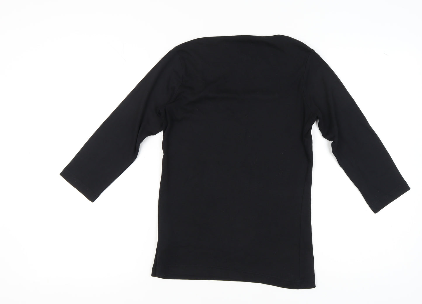Cotton Traders Women's Black Top Size 10/12