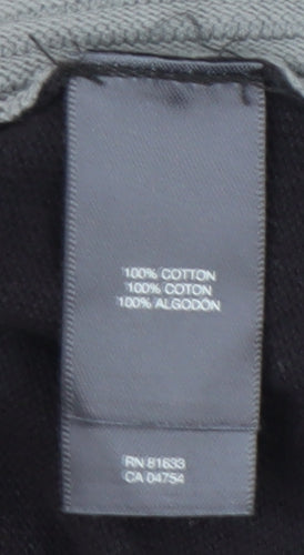 Kenneth Cole Reaction Men's Black Full Zip Jumper L