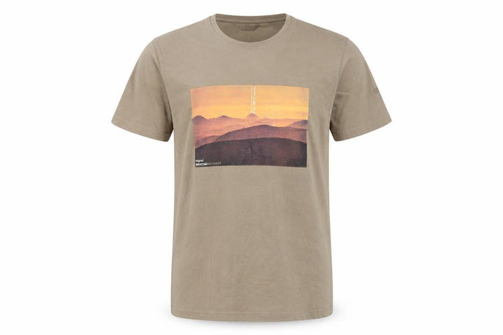 Regatta Men's Beige Graphic Print T-Shirt Size S