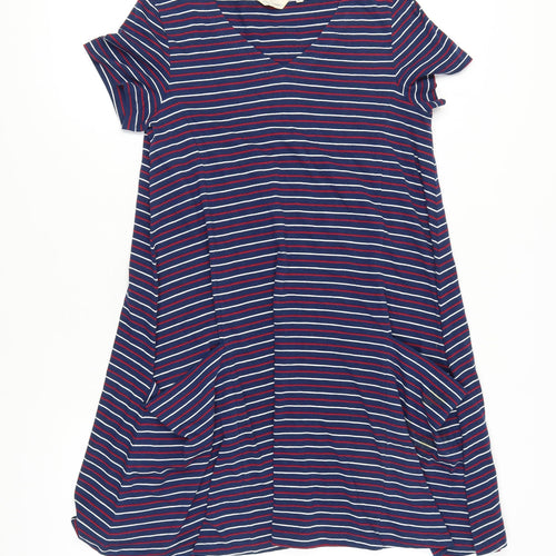 Seasalt Cornwall Women's Multicoloured Striped T-Shirt Dress