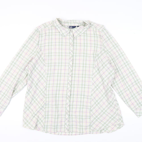 Isle Women's Multicoloured Button-Up Shirt - Size 24