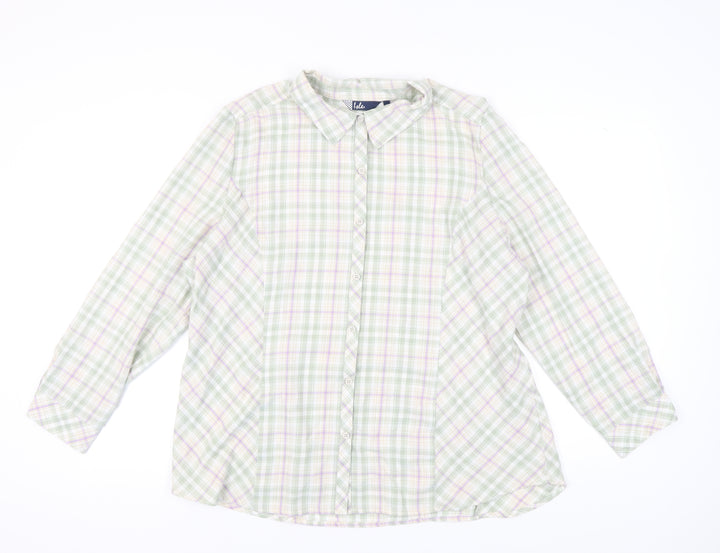 Isle Women's Multicoloured Button-Up Shirt - Size 24
