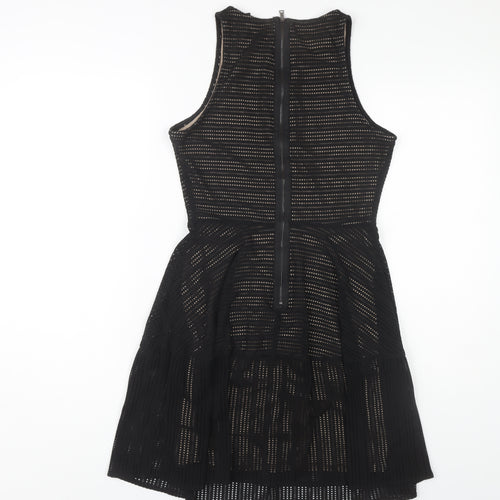 BCBGMAXAZRIA Women's Dress Black Sleeveless Size S
