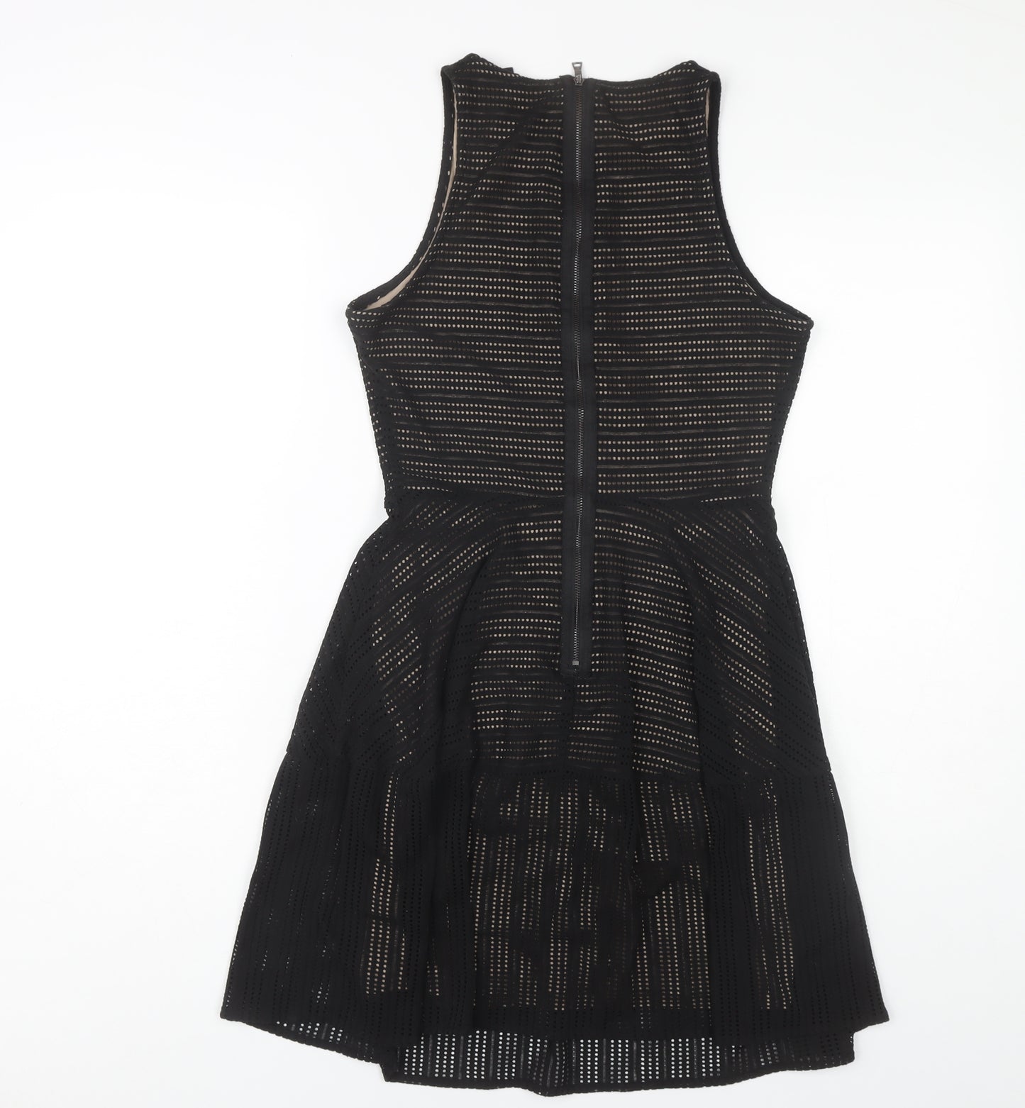 BCBGMAXAZRIA Women's Dress Black Sleeveless Size S