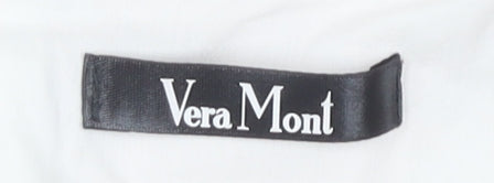 Vera Mont Women's Multicoloured Floral Sheath Dress Size 14