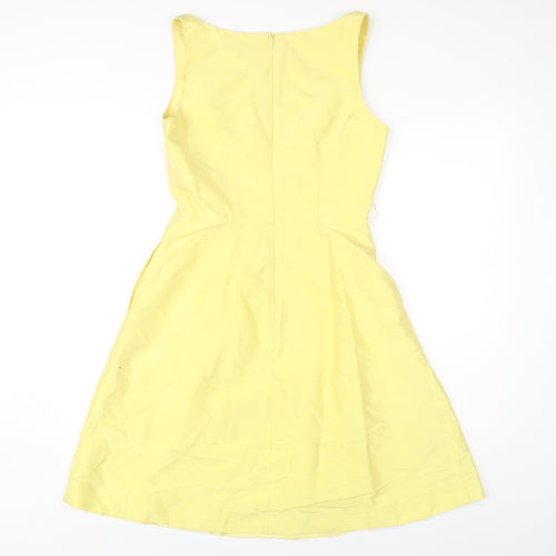 Coast Women’s Yellow Silk Dress Size 6