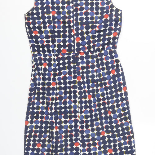 Fenn Wright Manson Women's Polka Dot Sheath Dress Size 10