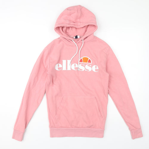 Ellesse Women's Pink Pullover Hoodie Size 6