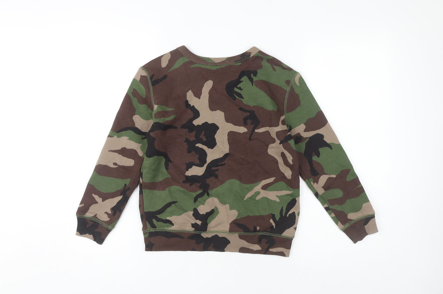 Polo Ralph Lauren Boys Camouflage Pullover Sweatshirt 7 Years