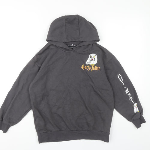Harry Potter Boys Grey Pullover Hoodie 11-12 Years