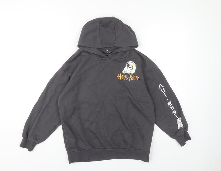 Harry Potter Boys Grey Pullover Hoodie 11-12 Years