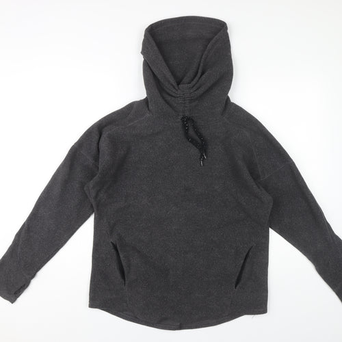 Decathlon Women's Black XS Hoodie, Poly Blend, Casual