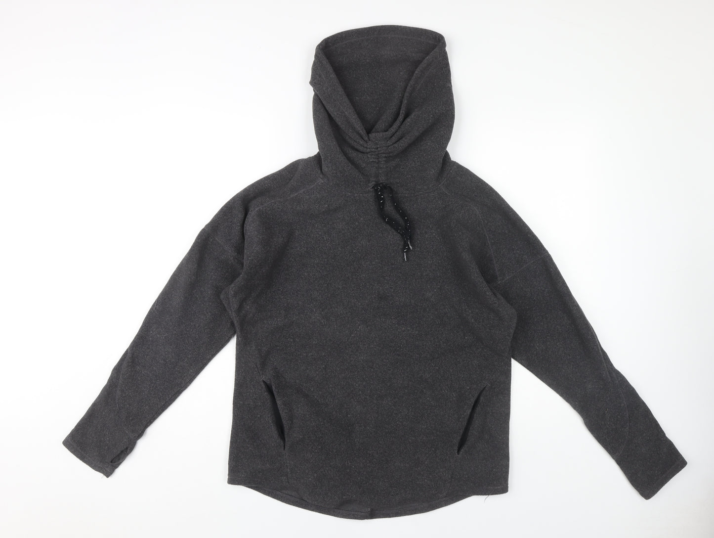 Decathlon Women's Black XS Hoodie, Poly Blend, Casual
