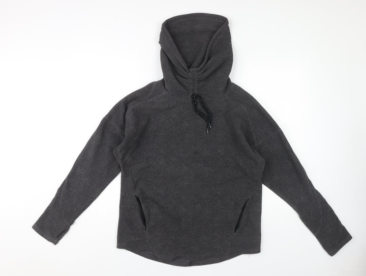 Decathlon Women's Black XS Hoodie, Poly Blend, Casual