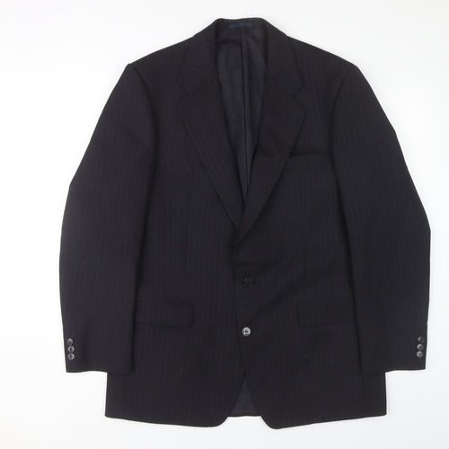 St Michael Men's Navy Blazer 42L Classic Formal