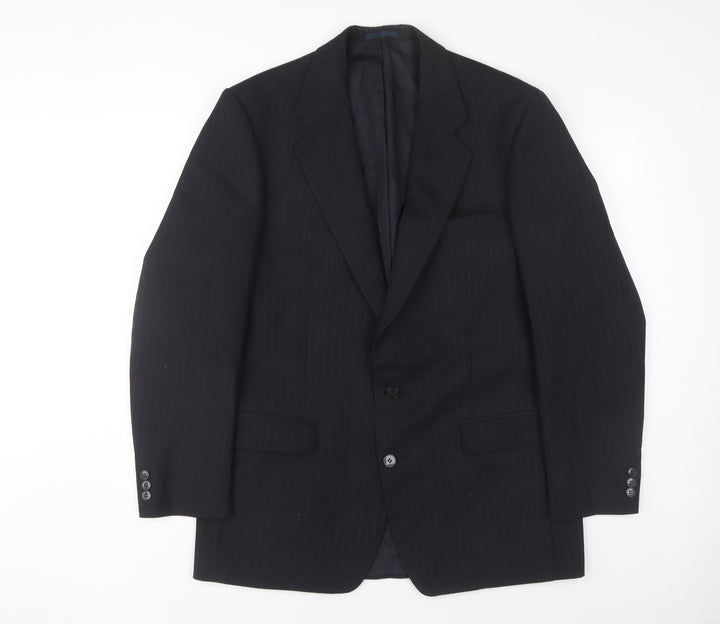 St Michael Men's Navy Blazer 42L Classic Formal