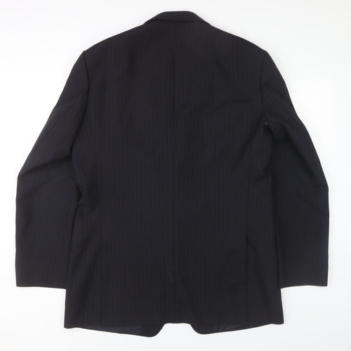 St Michael Men's Navy Blazer 42L Classic Formal