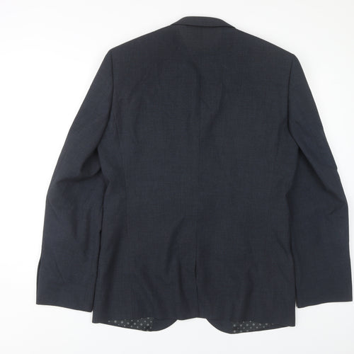 Next Men's Blue Blazer Size 40 Single-Breasted